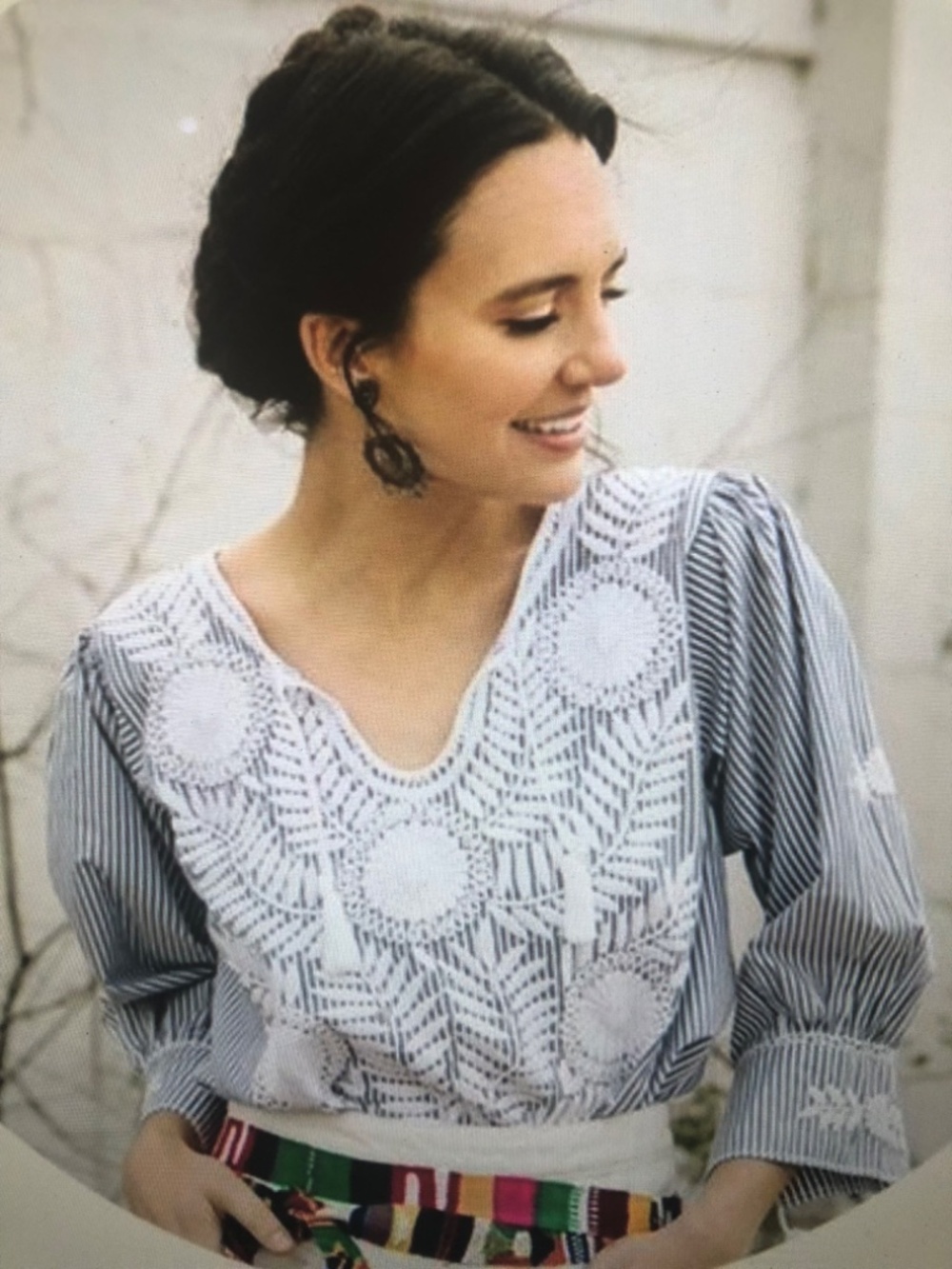 Hand made Oaxaca top